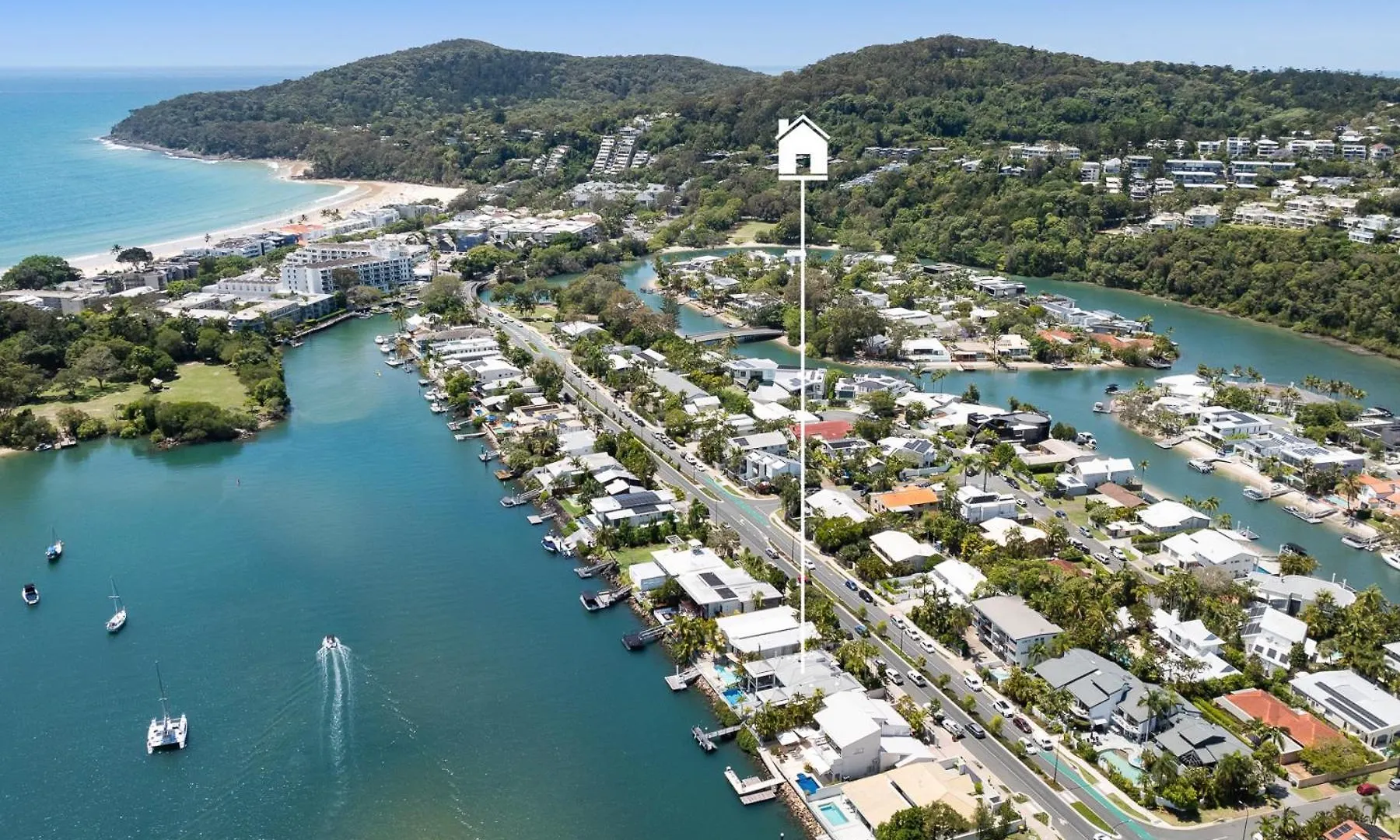 Feriehus Riverside Elegance On Noosa Parade Australien